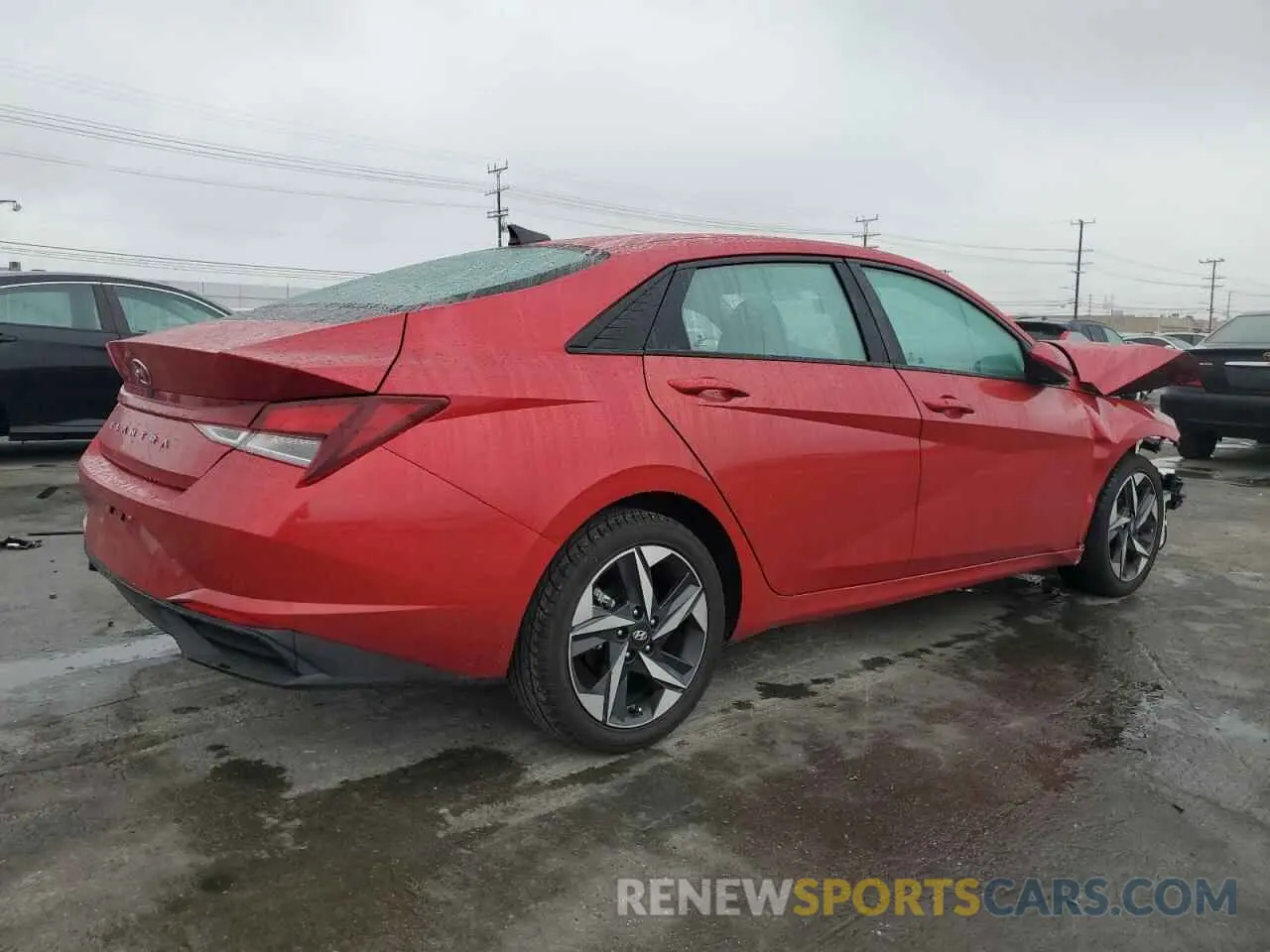3 Photograph of a damaged car 5NPLS4AGXPH106480 HYUNDAI ELANTRA 2023