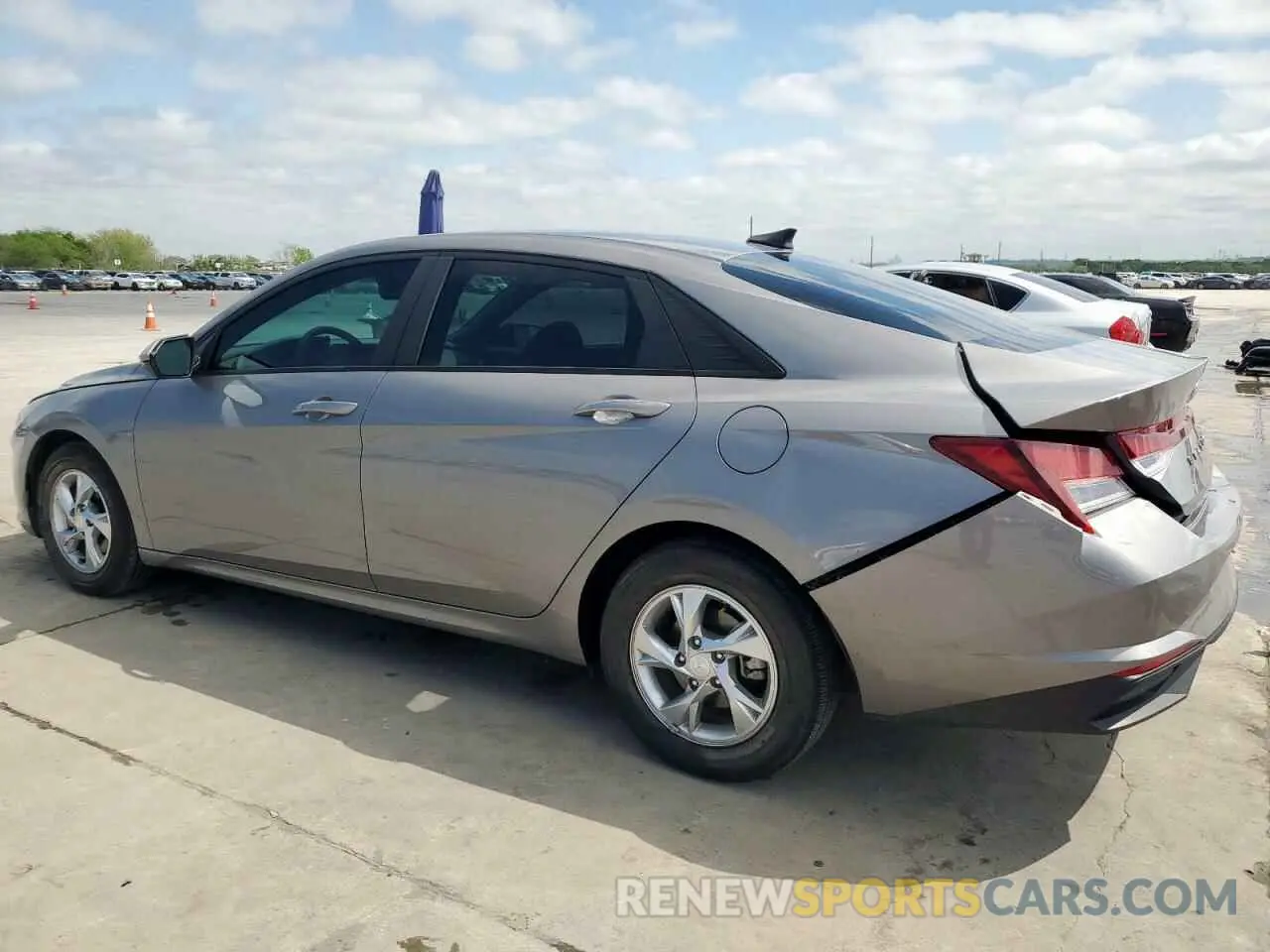 2 Photograph of a damaged car KMHLL4AG0PU434344 HYUNDAI ELANTRA 2023
