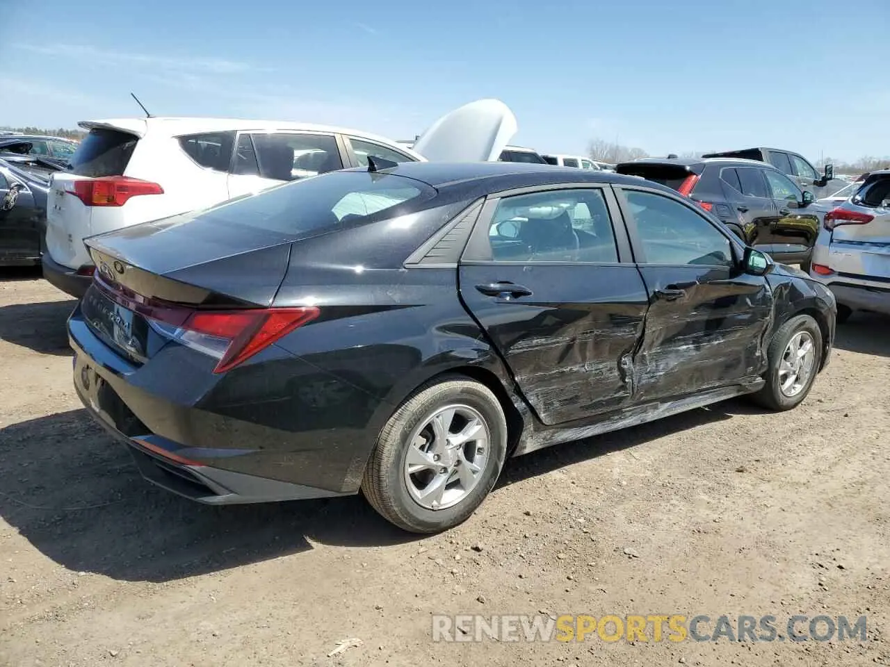 3 Photograph of a damaged car KMHLL4AG0PU466694 HYUNDAI ELANTRA 2023