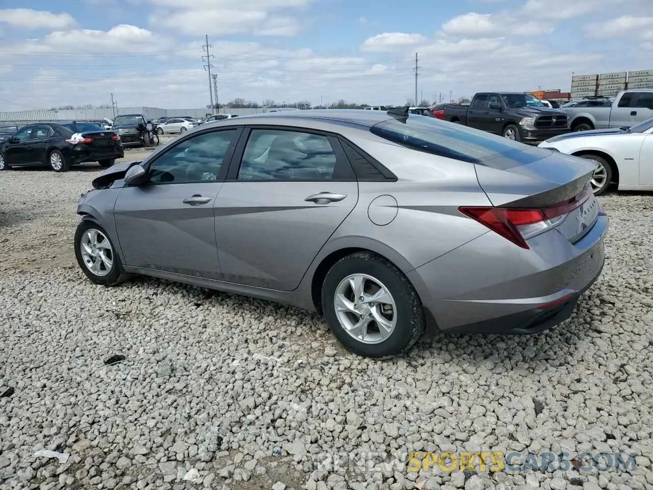 2 Photograph of a damaged car KMHLL4AG0PU533858 HYUNDAI ELANTRA 2023