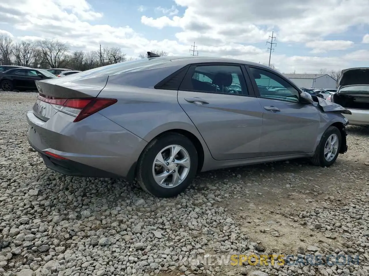 3 Photograph of a damaged car KMHLL4AG0PU533858 HYUNDAI ELANTRA 2023