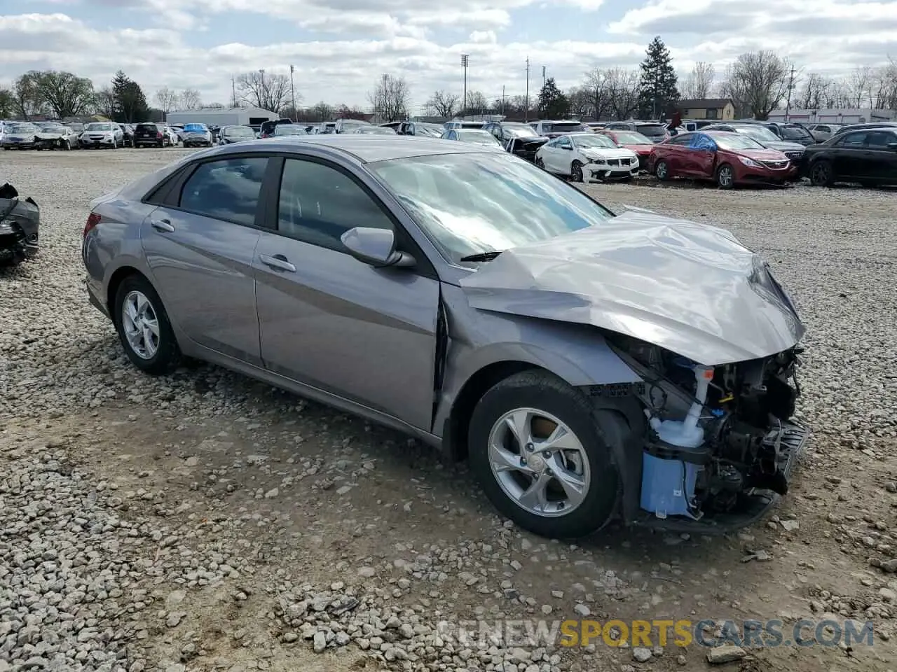 4 Photograph of a damaged car KMHLL4AG0PU533858 HYUNDAI ELANTRA 2023