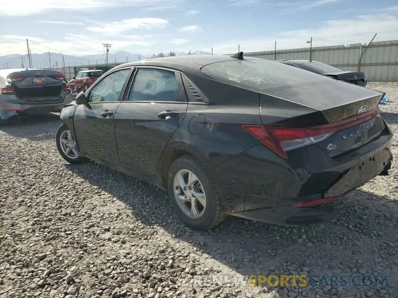 2 Photograph of a damaged car KMHLL4AG0PU535853 HYUNDAI ELANTRA 2023