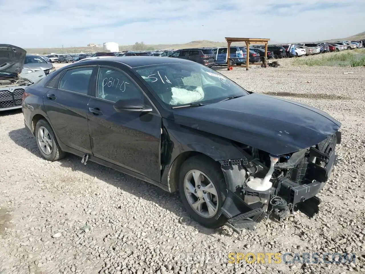 4 Photograph of a damaged car KMHLL4AG0PU535853 HYUNDAI ELANTRA 2023