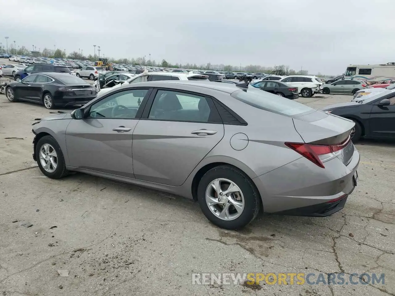 2 Photograph of a damaged car KMHLL4AG0PU563734 HYUNDAI ELANTRA 2023