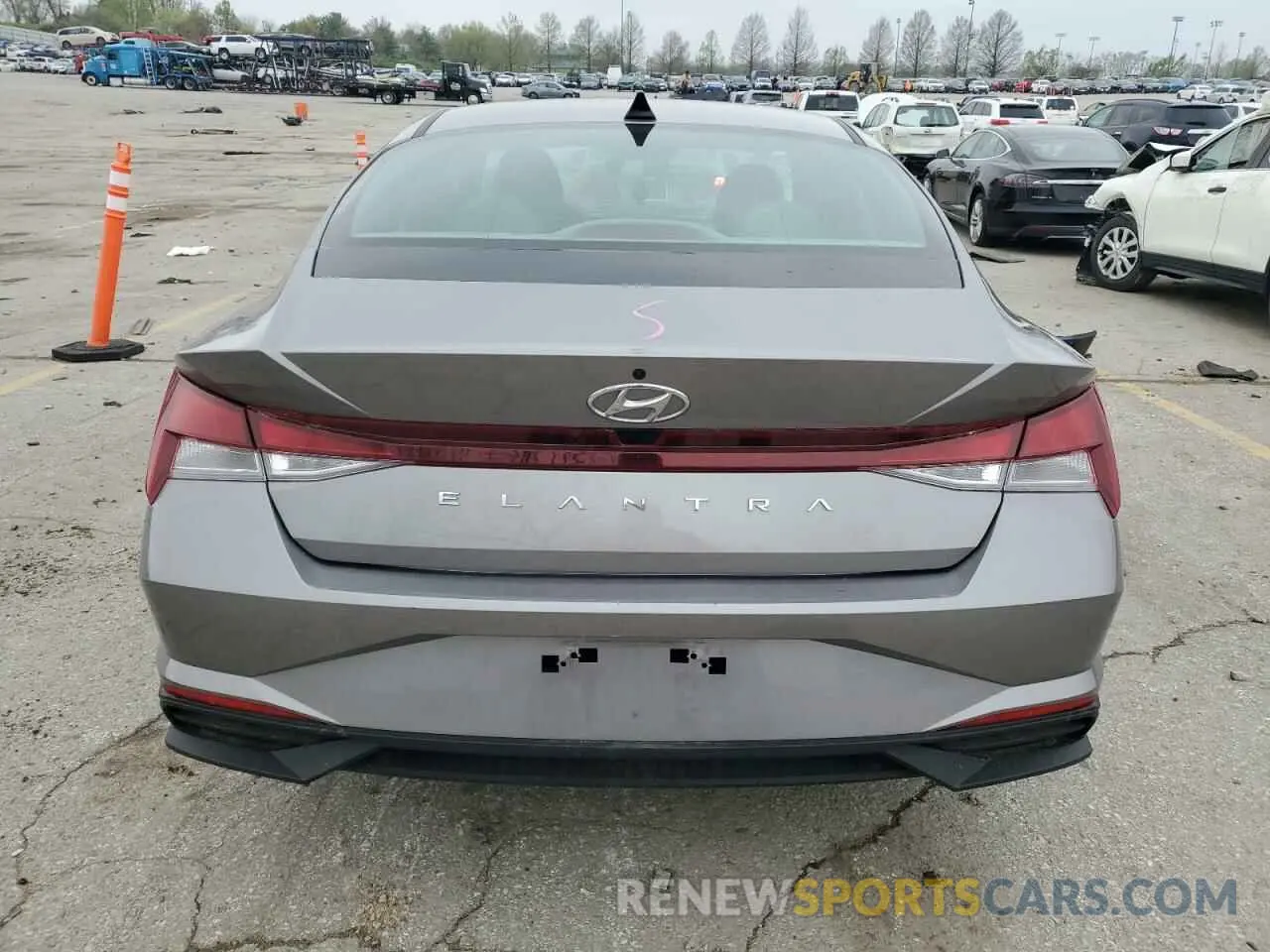 6 Photograph of a damaged car KMHLL4AG0PU563734 HYUNDAI ELANTRA 2023