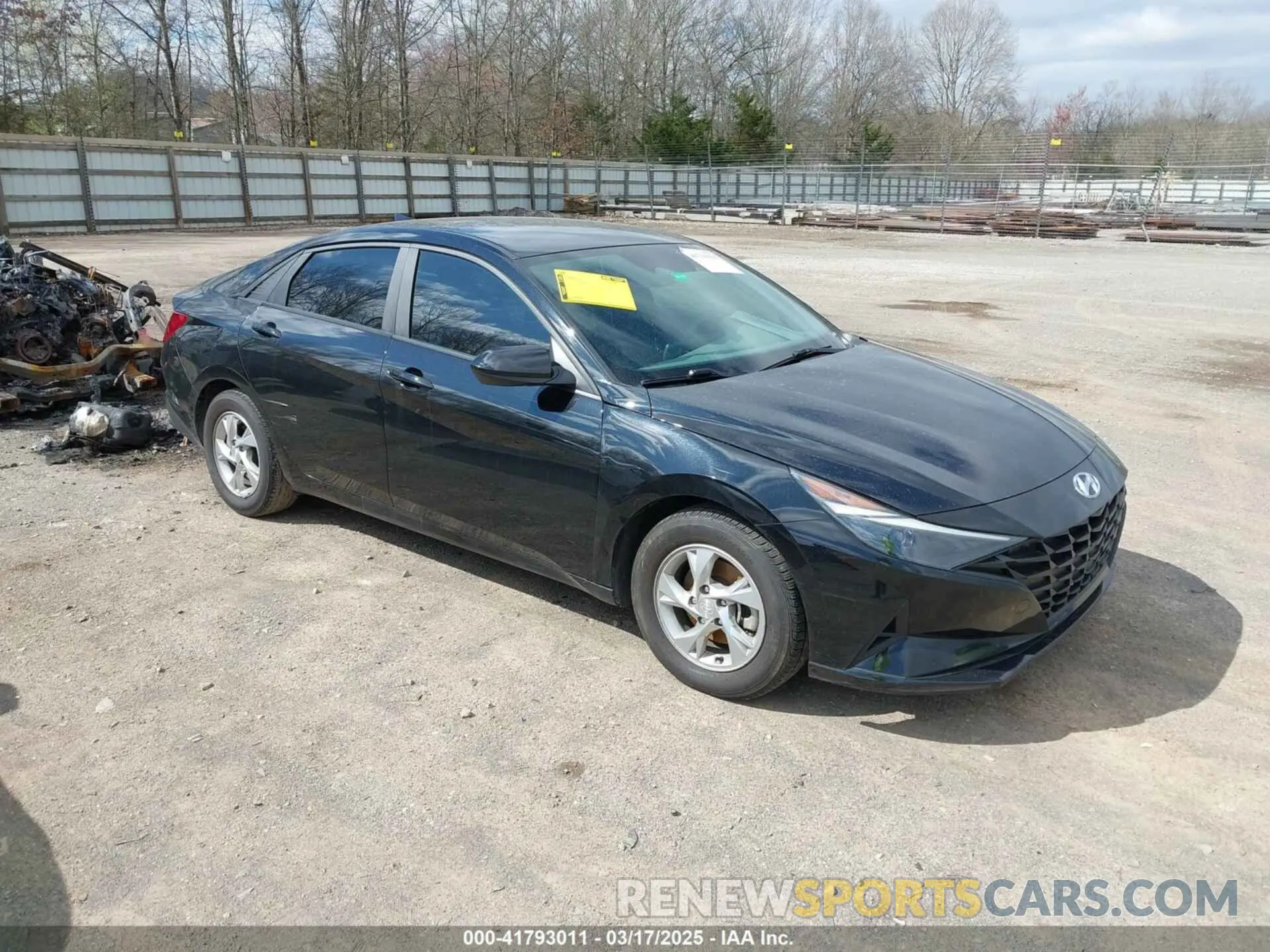 1 Photograph of a damaged car KMHLL4AG1PU531343 HYUNDAI ELANTRA 2023