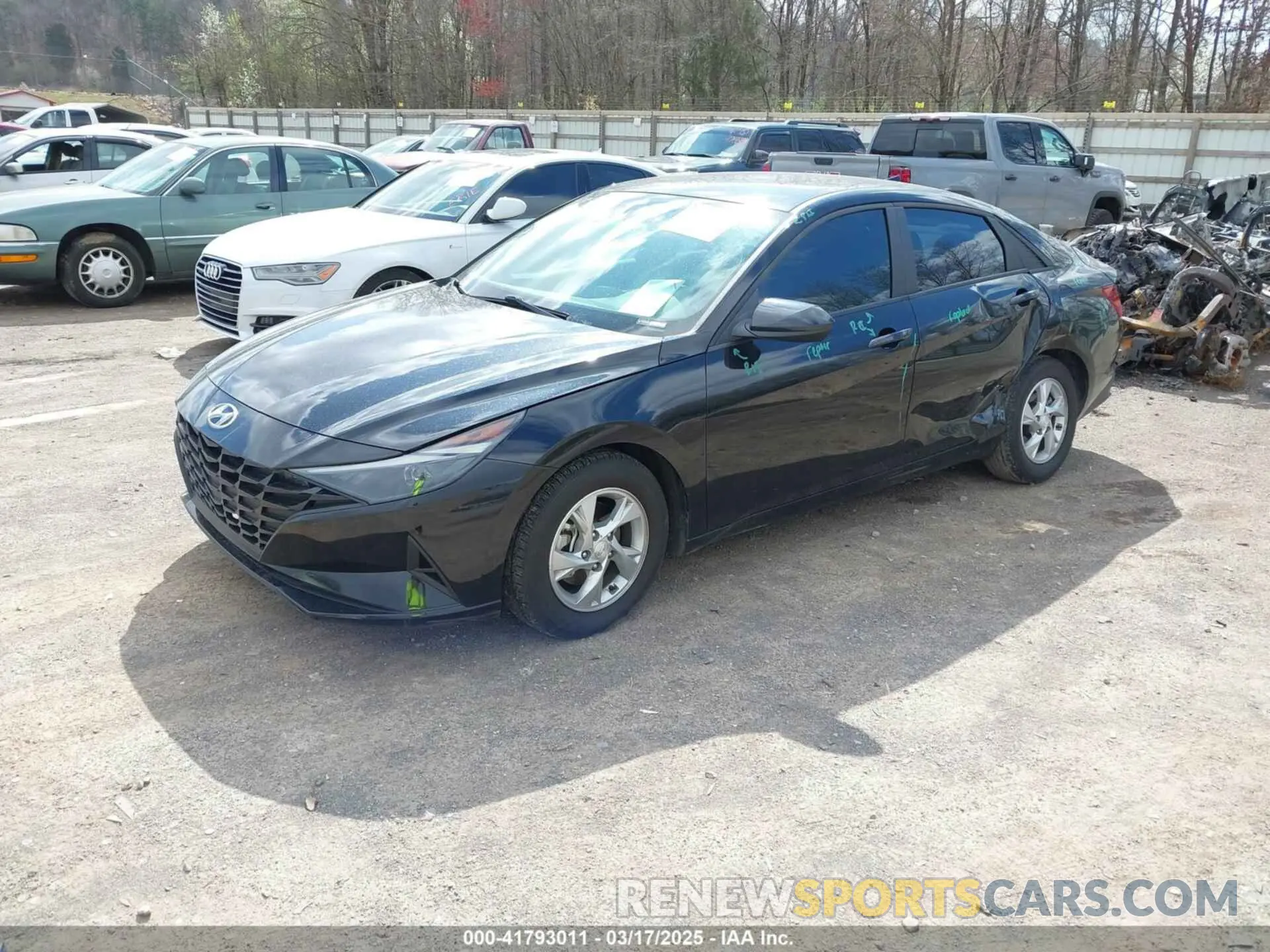 2 Photograph of a damaged car KMHLL4AG1PU531343 HYUNDAI ELANTRA 2023