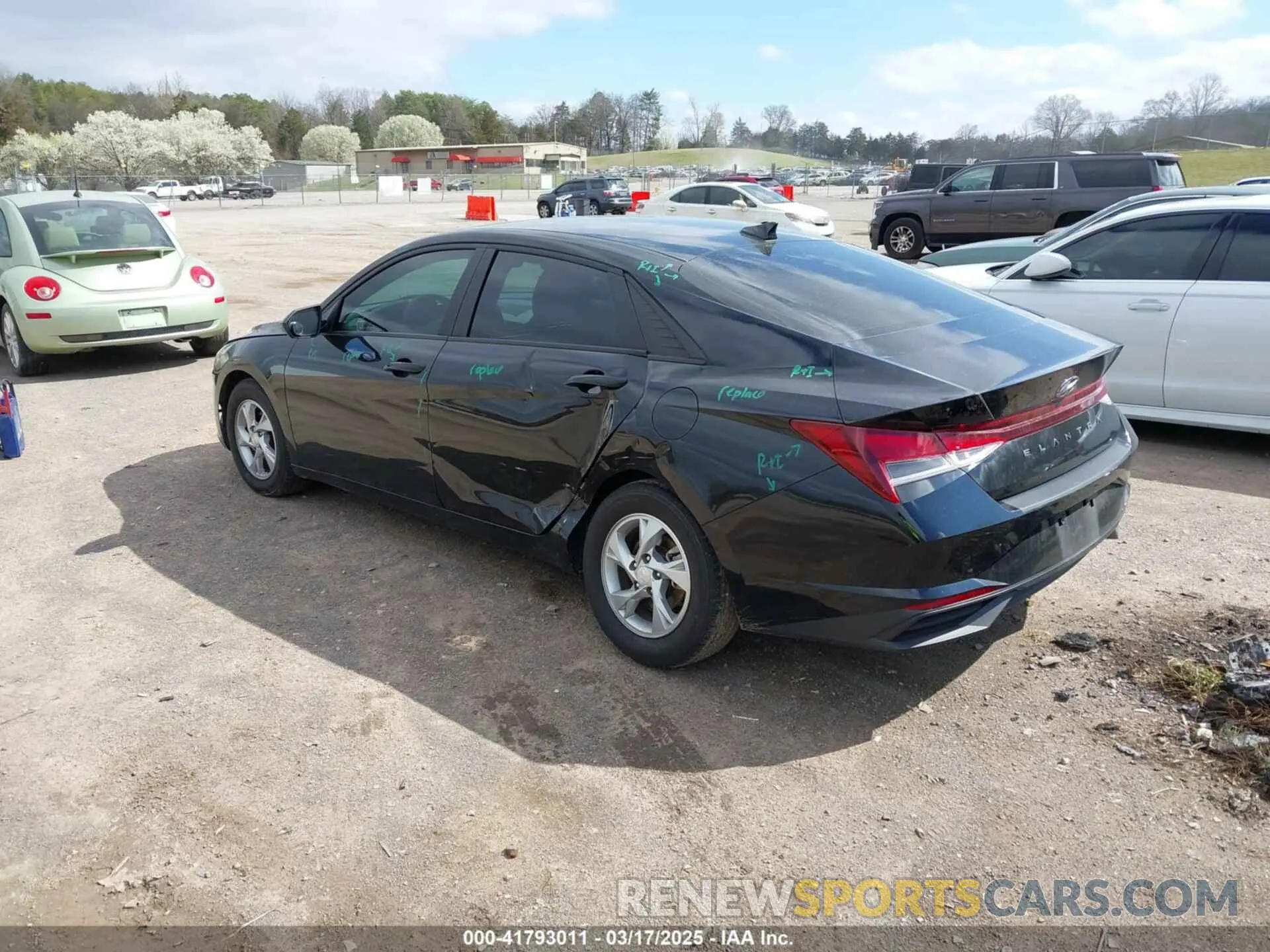 3 Photograph of a damaged car KMHLL4AG1PU531343 HYUNDAI ELANTRA 2023