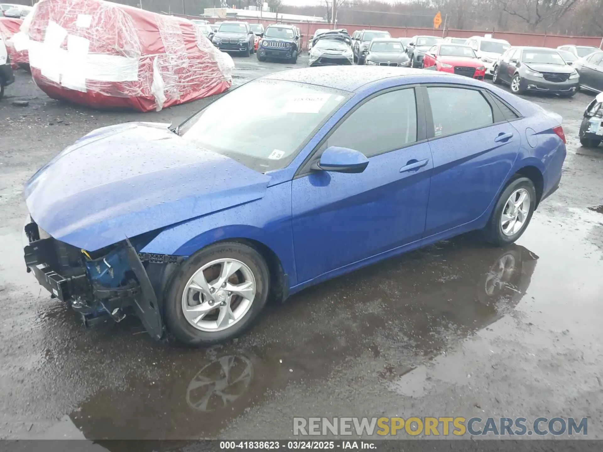 2 Photograph of a damaged car KMHLL4AG1PU557148 HYUNDAI ELANTRA 2023
