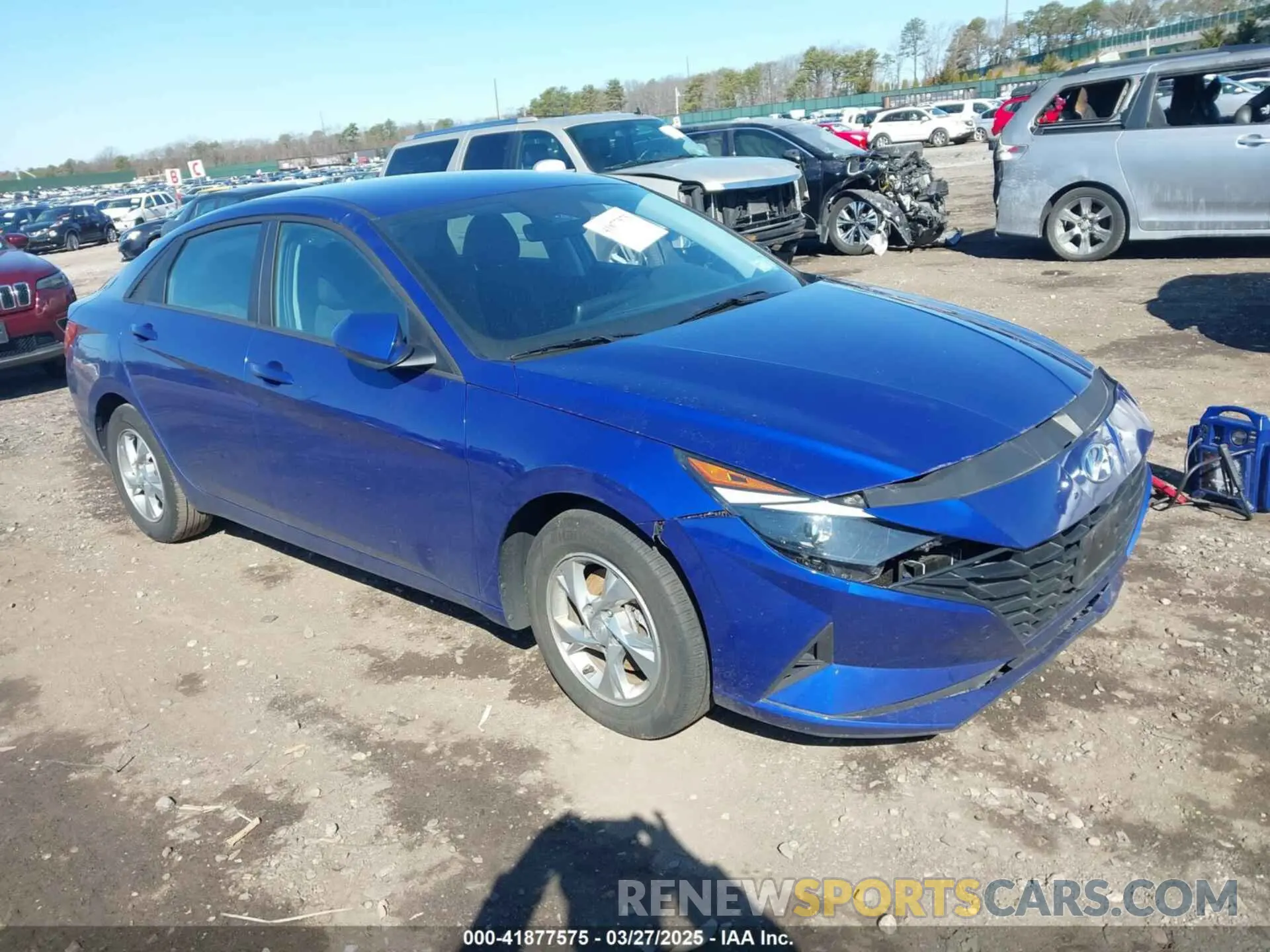 1 Photograph of a damaged car KMHLL4AG1PU557151 HYUNDAI ELANTRA 2023