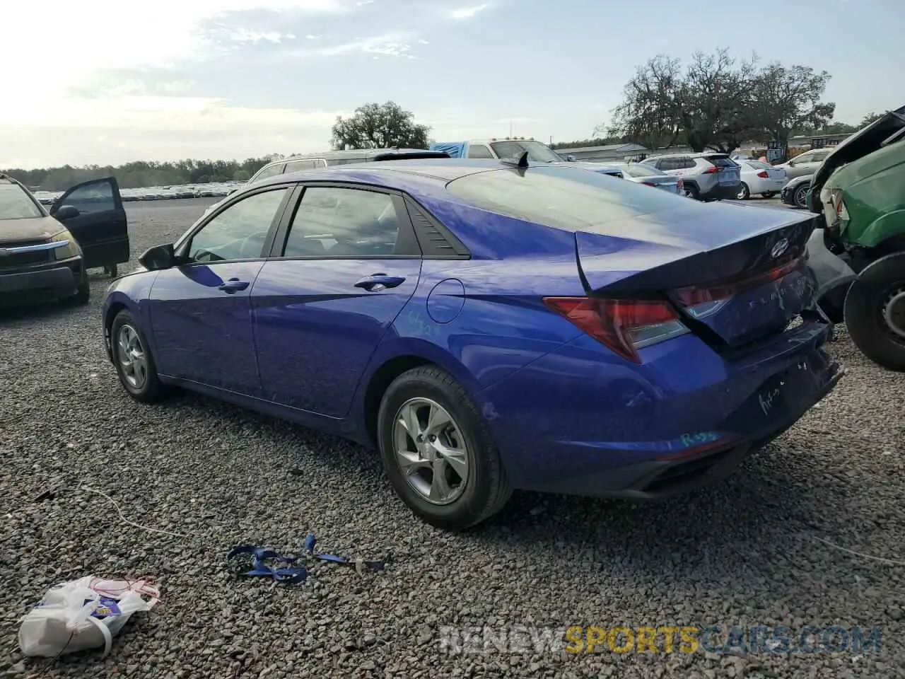2 Photograph of a damaged car KMHLL4AG1PU594622 HYUNDAI ELANTRA 2023