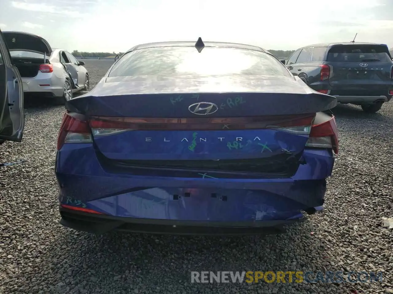 6 Photograph of a damaged car KMHLL4AG1PU594622 HYUNDAI ELANTRA 2023