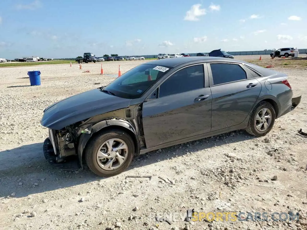 1 Photograph of a damaged car KMHLL4AG2PU599148 HYUNDAI ELANTRA 2023