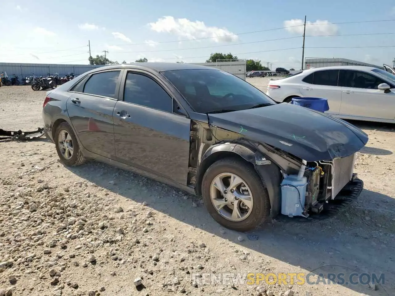 4 Photograph of a damaged car KMHLL4AG2PU599148 HYUNDAI ELANTRA 2023