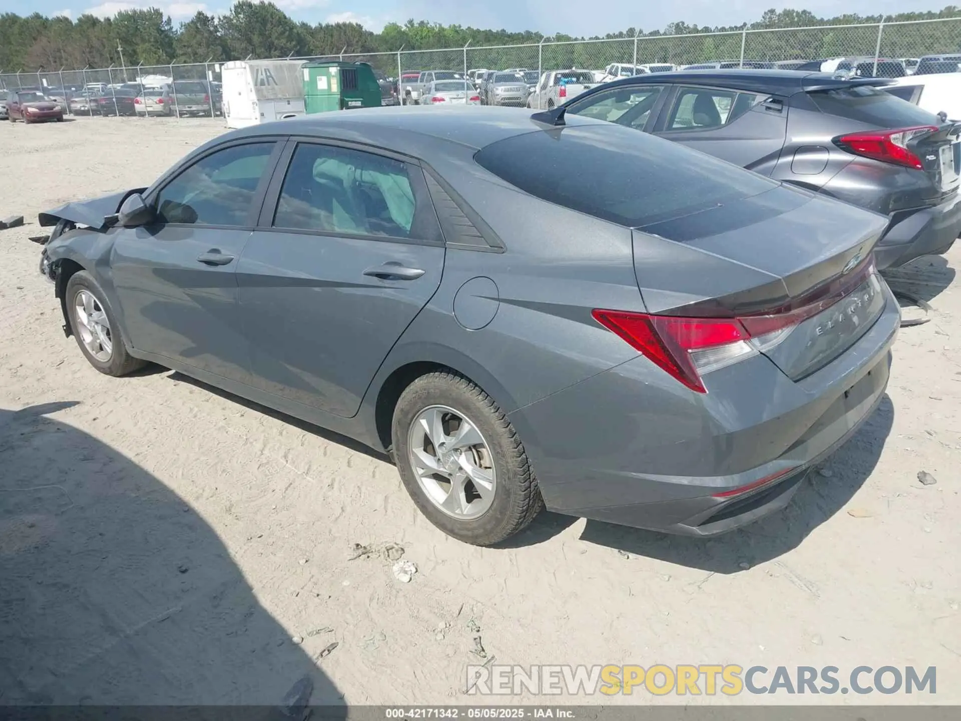 3 Photograph of a damaged car KMHLL4AG2PU631807 HYUNDAI ELANTRA 2023
