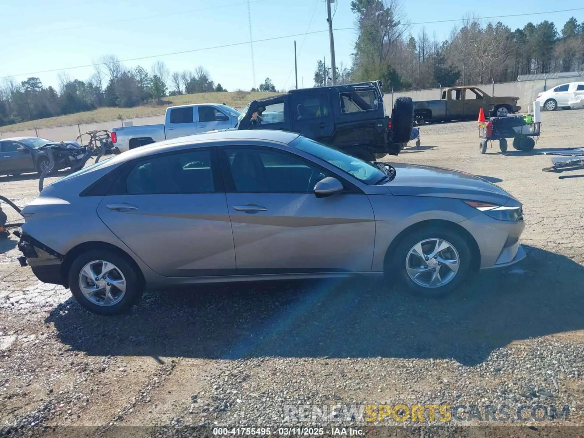 14 Photograph of a damaged car KMHLL4AG3PU540268 HYUNDAI ELANTRA 2023