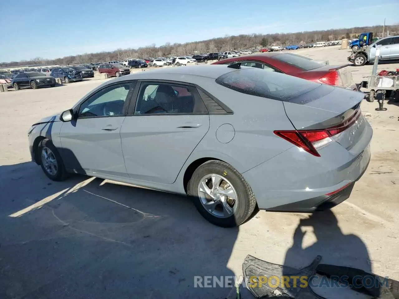 2 Photograph of a damaged car KMHLL4AG4PU437392 HYUNDAI ELANTRA 2023