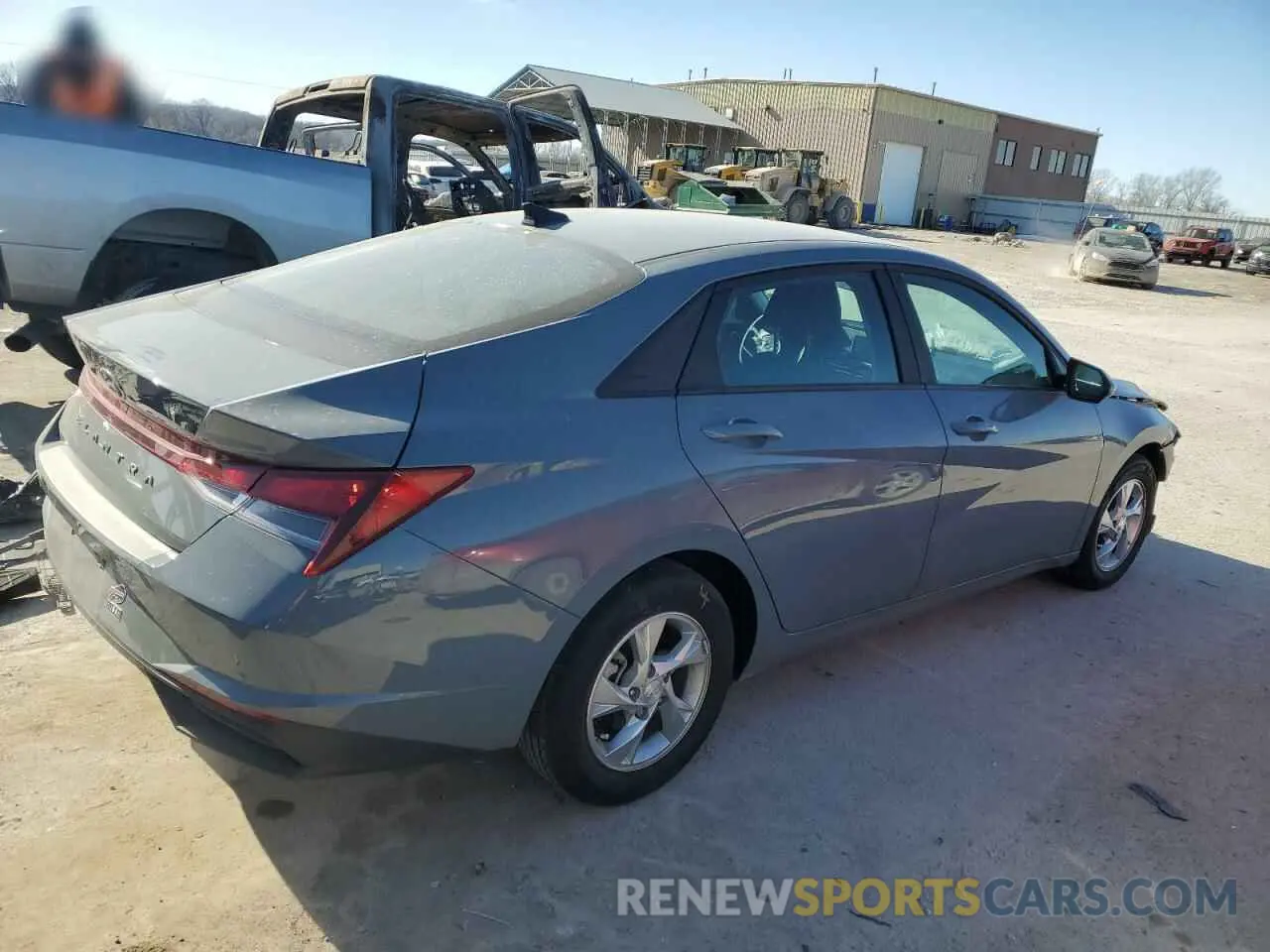 3 Photograph of a damaged car KMHLL4AG4PU437392 HYUNDAI ELANTRA 2023