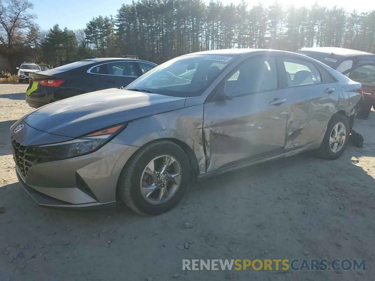 1 Photograph of a damaged car KMHLL4AG5PU436817 HYUNDAI ELANTRA 2023