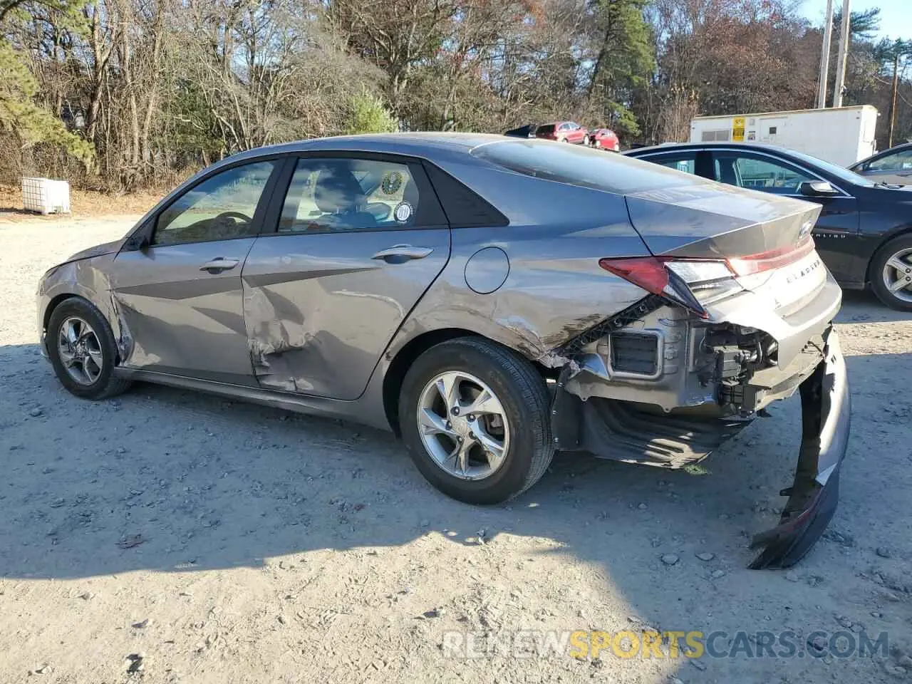 2 Photograph of a damaged car KMHLL4AG5PU436817 HYUNDAI ELANTRA 2023