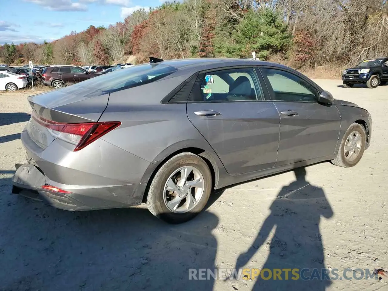 3 Photograph of a damaged car KMHLL4AG5PU436817 HYUNDAI ELANTRA 2023