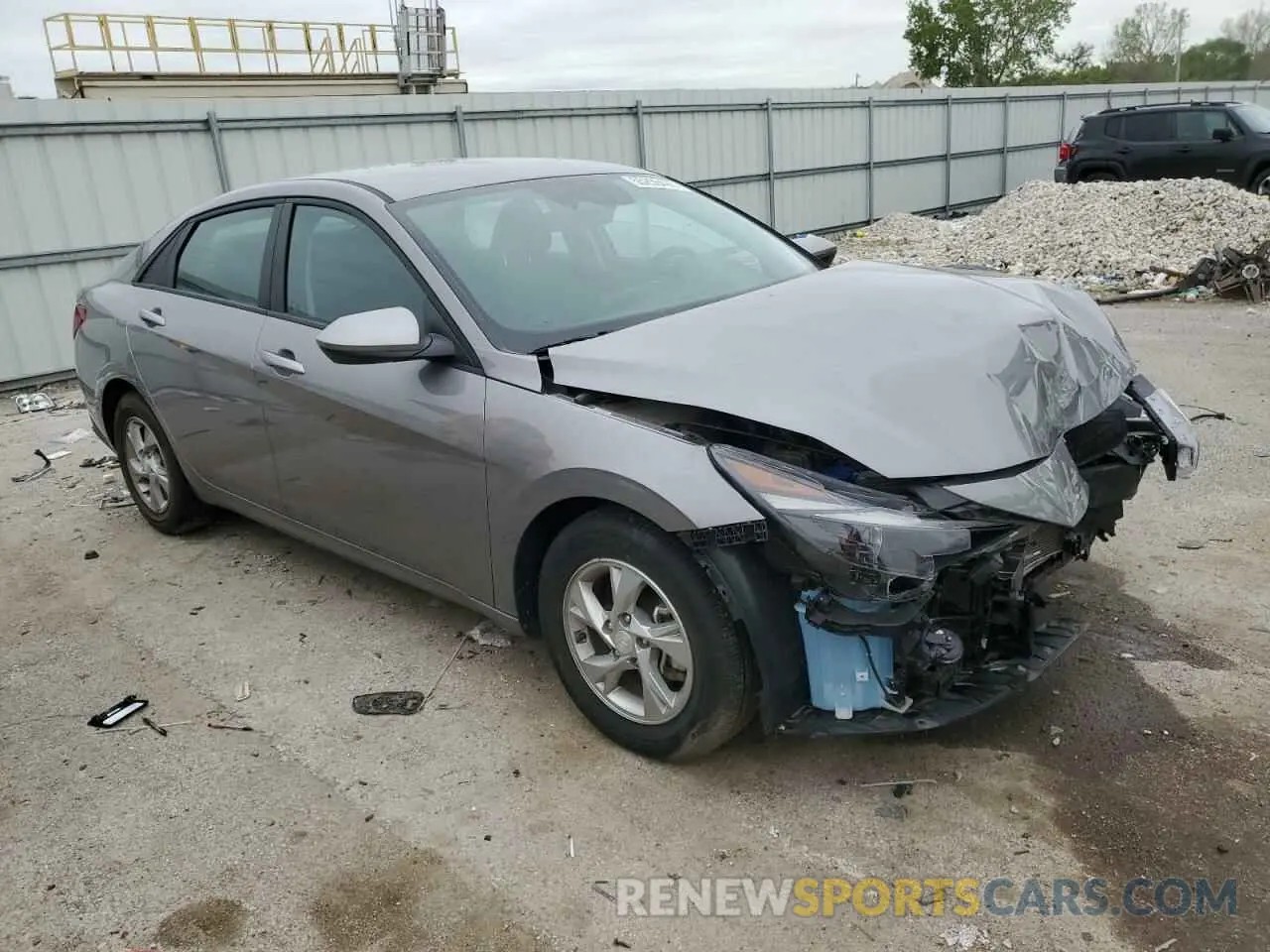 4 Photograph of a damaged car KMHLL4AG5PU496791 HYUNDAI ELANTRA 2023