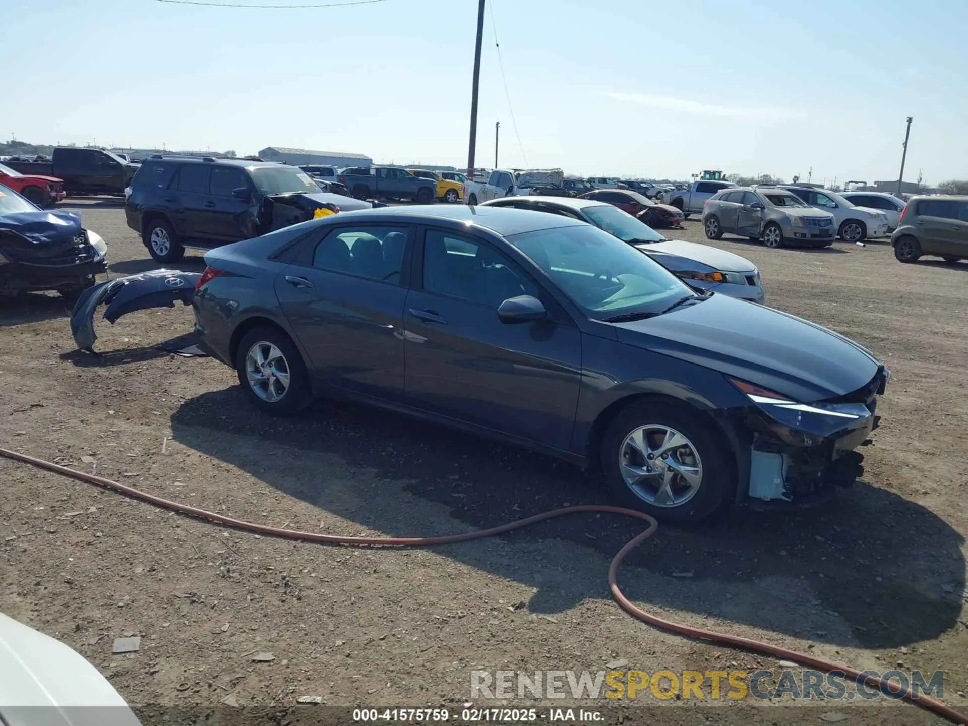 1 Photograph of a damaged car KMHLL4AG5PU574213 HYUNDAI ELANTRA 2023