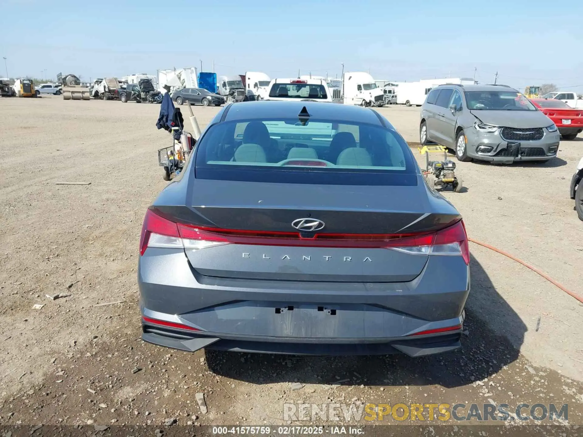 17 Photograph of a damaged car KMHLL4AG5PU574213 HYUNDAI ELANTRA 2023