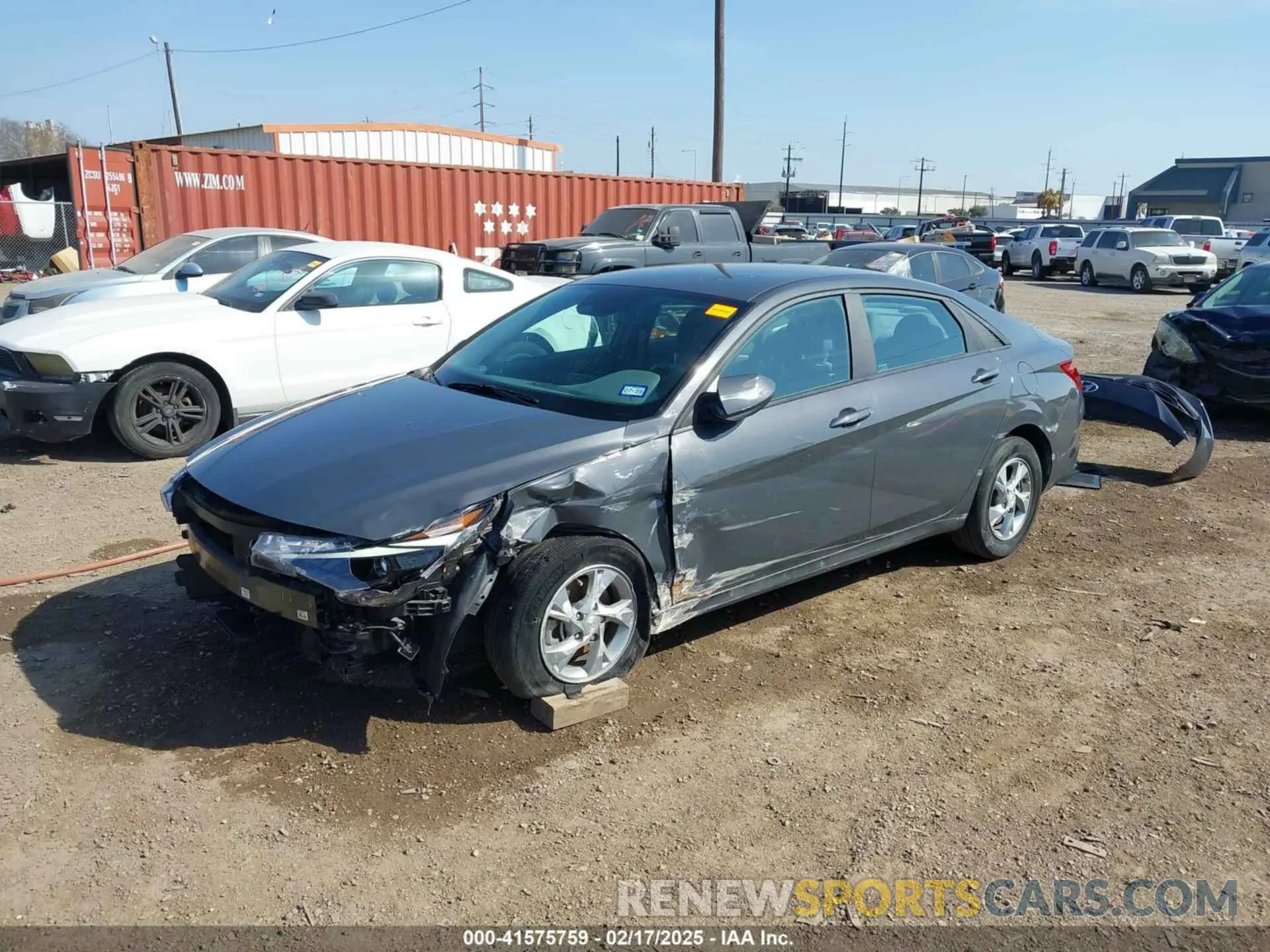 2 Photograph of a damaged car KMHLL4AG5PU574213 HYUNDAI ELANTRA 2023