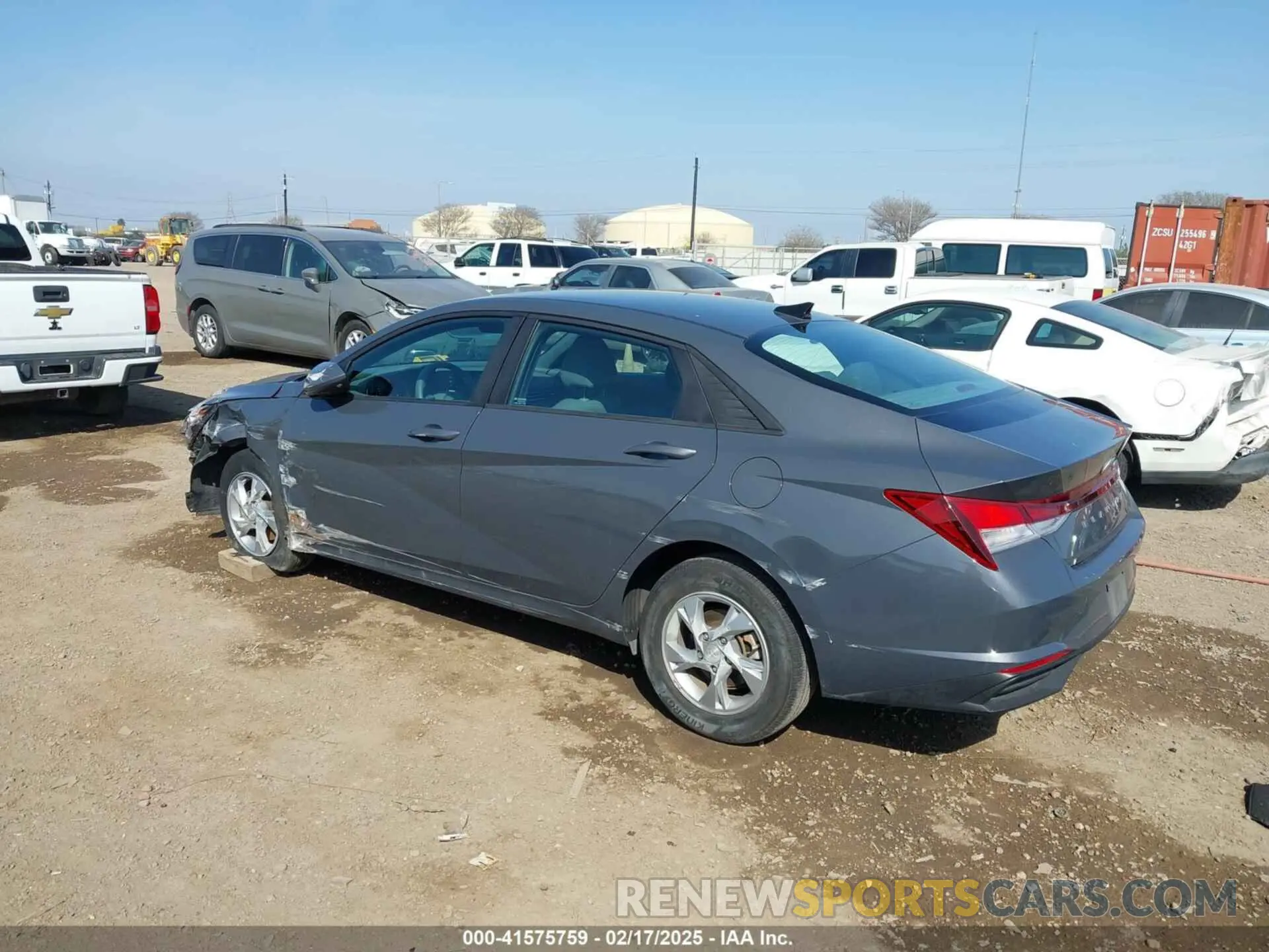 3 Photograph of a damaged car KMHLL4AG5PU574213 HYUNDAI ELANTRA 2023