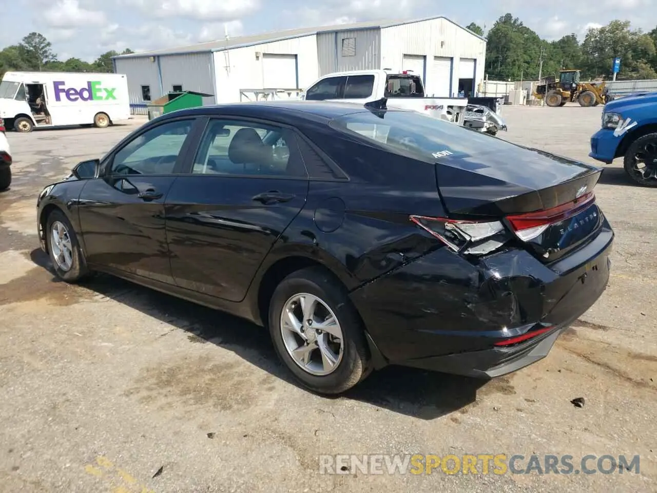 2 Photograph of a damaged car KMHLL4AG6PU541527 HYUNDAI ELANTRA 2023
