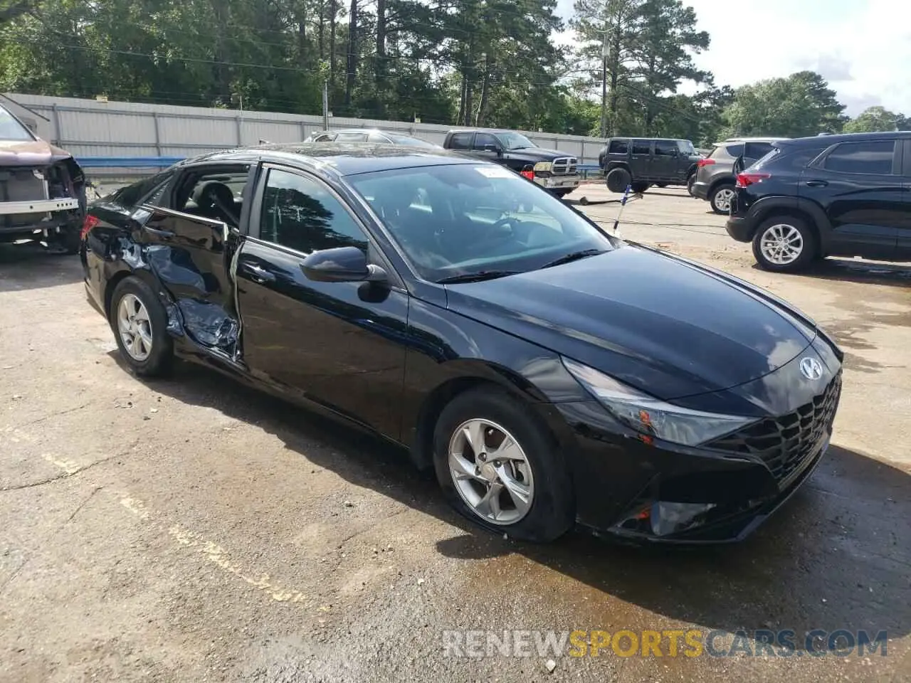 4 Photograph of a damaged car KMHLL4AG6PU541527 HYUNDAI ELANTRA 2023
