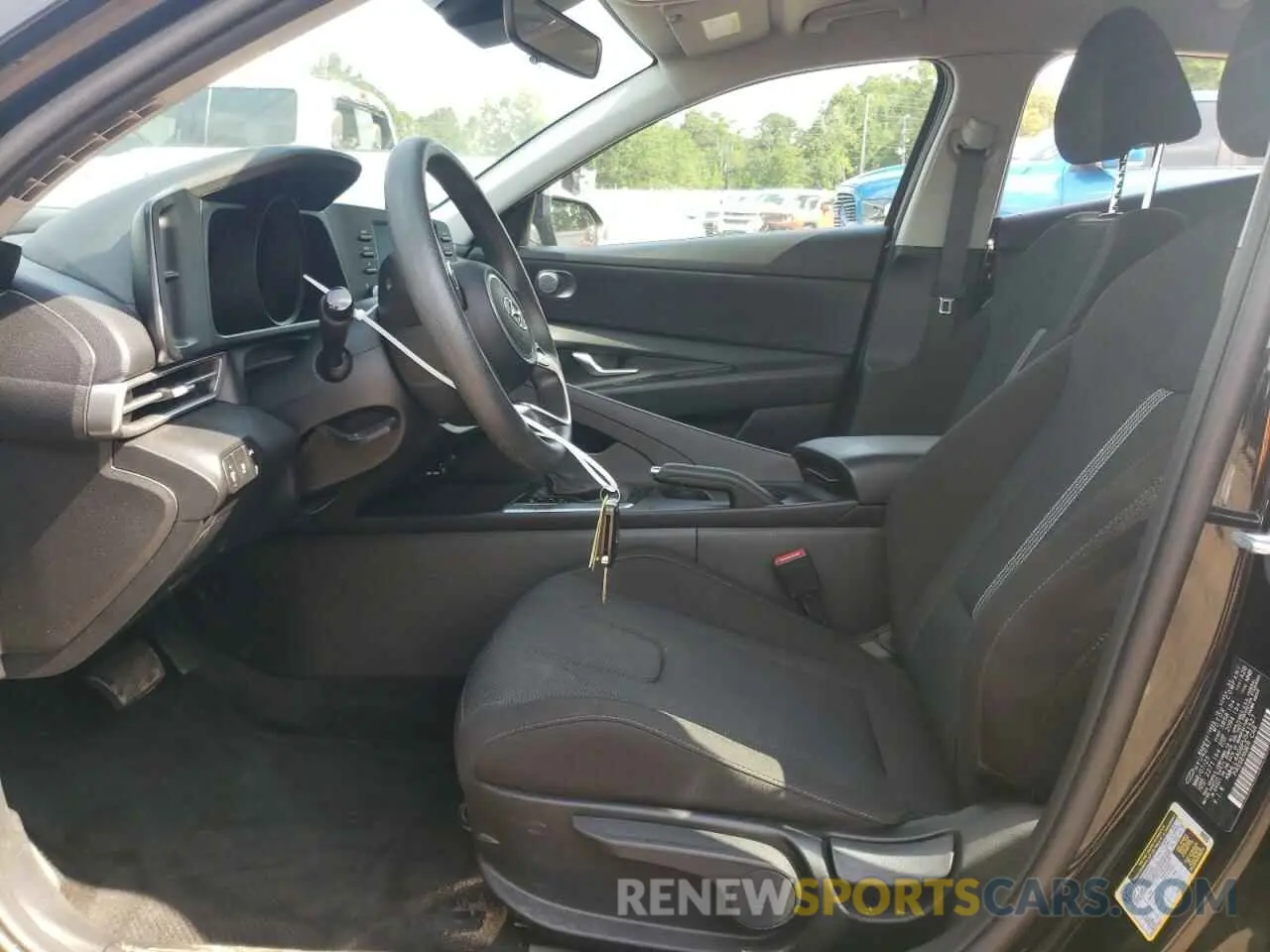 7 Photograph of a damaged car KMHLL4AG6PU541527 HYUNDAI ELANTRA 2023