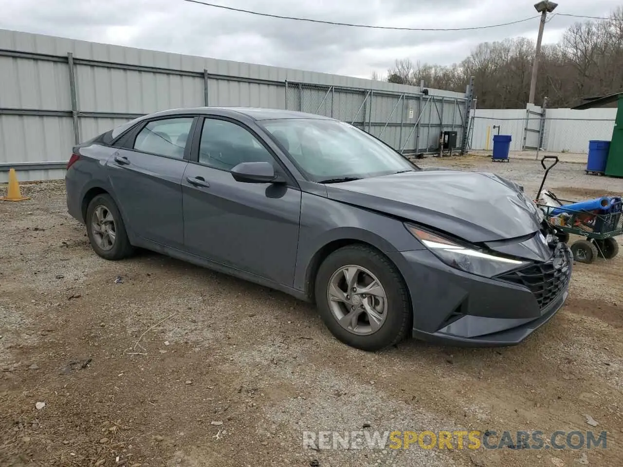 4 Photograph of a damaged car KMHLL4AG6PU570381 HYUNDAI ELANTRA 2023