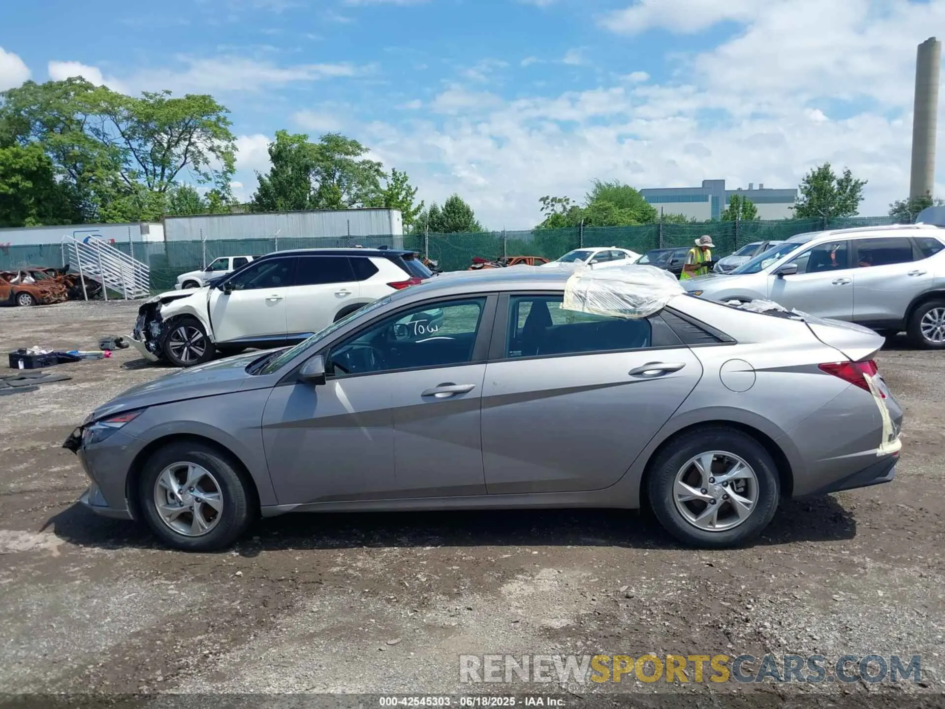 15 Photograph of a damaged car KMHLL4AG6PU634015 HYUNDAI ELANTRA 2023
