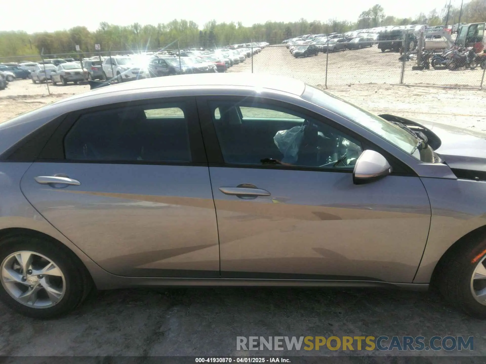 13 Photograph of a damaged car KMHLL4AG7PU540676 HYUNDAI ELANTRA 2023