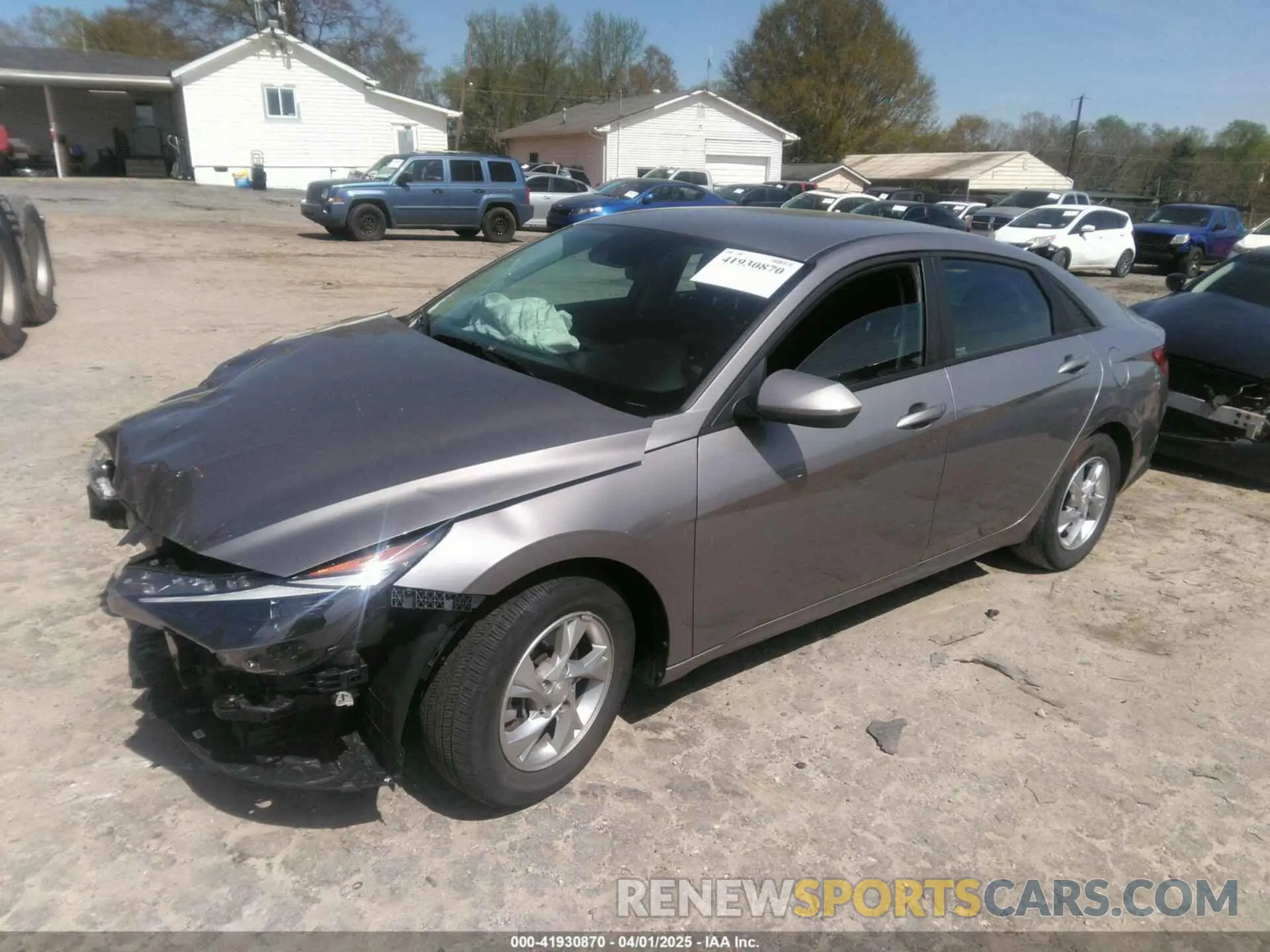 2 Photograph of a damaged car KMHLL4AG7PU540676 HYUNDAI ELANTRA 2023