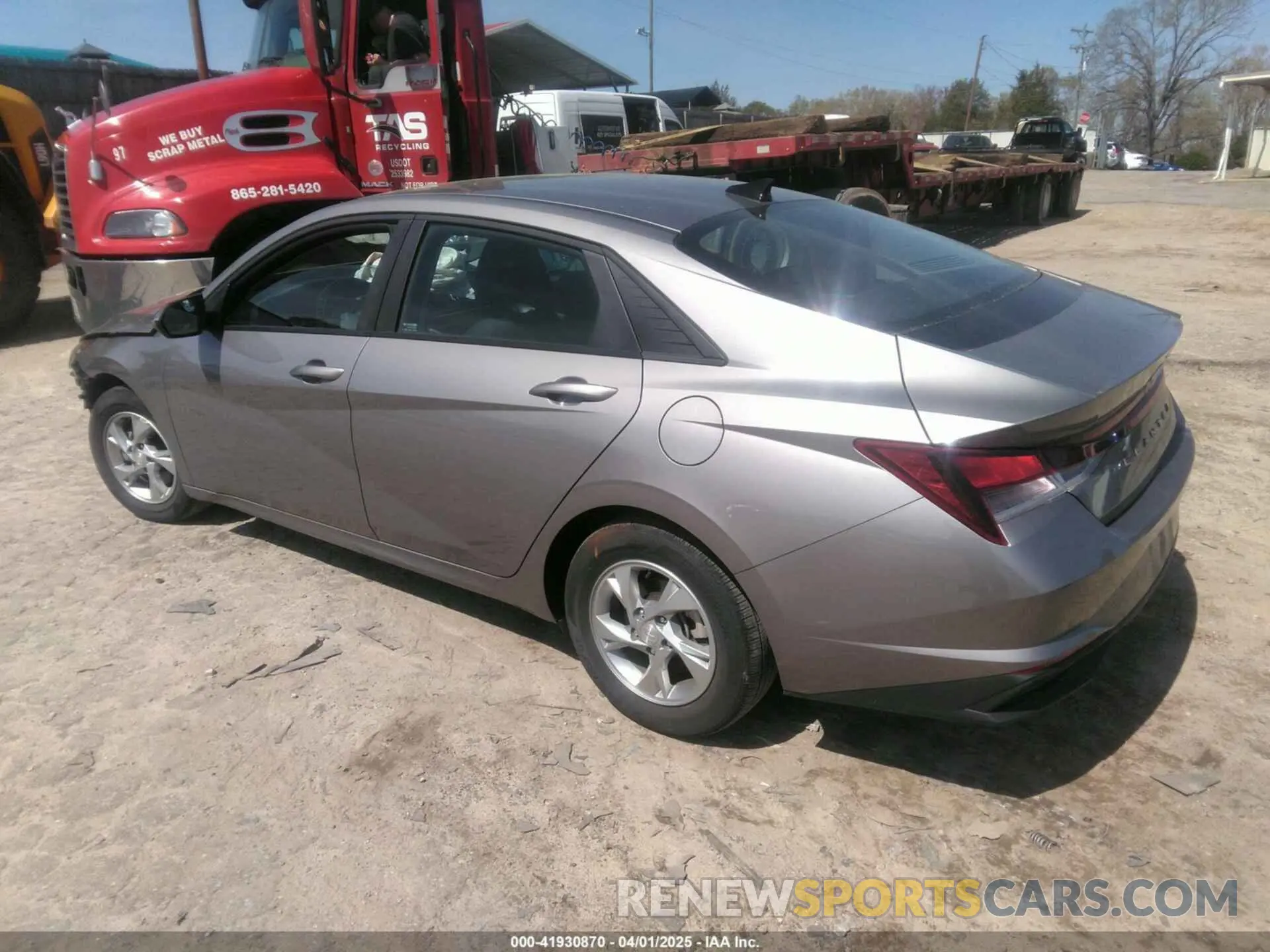 3 Photograph of a damaged car KMHLL4AG7PU540676 HYUNDAI ELANTRA 2023