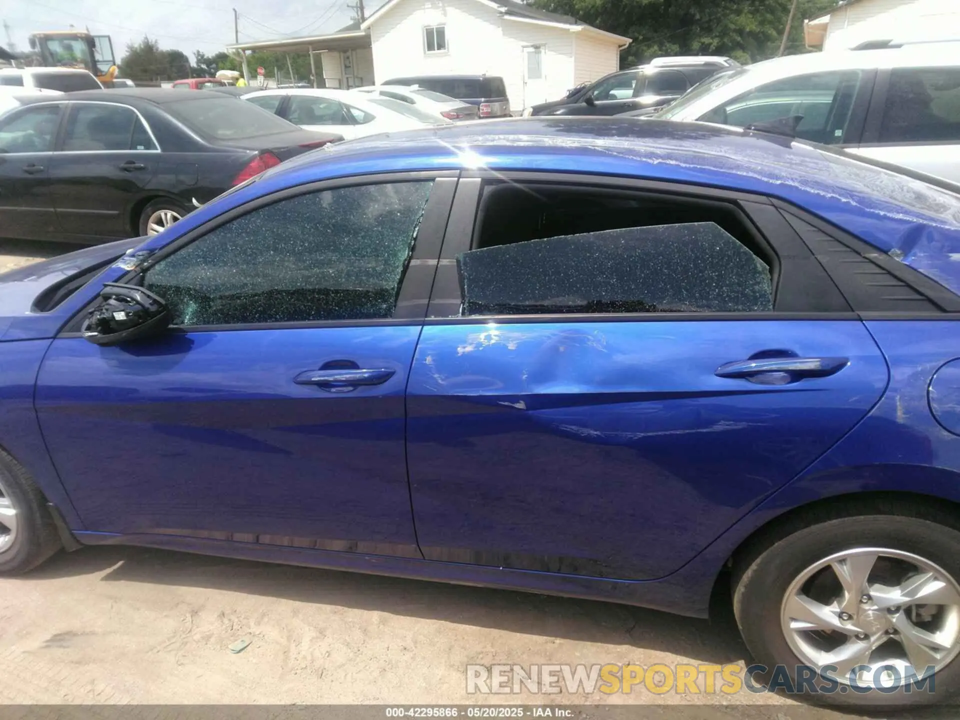 14 Photograph of a damaged car KMHLL4AG7PU547028 HYUNDAI ELANTRA 2023