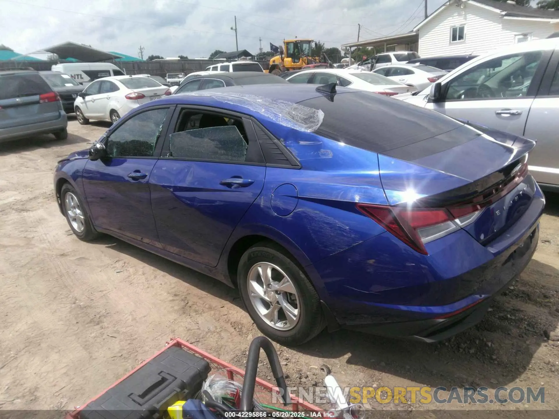 3 Photograph of a damaged car KMHLL4AG7PU547028 HYUNDAI ELANTRA 2023