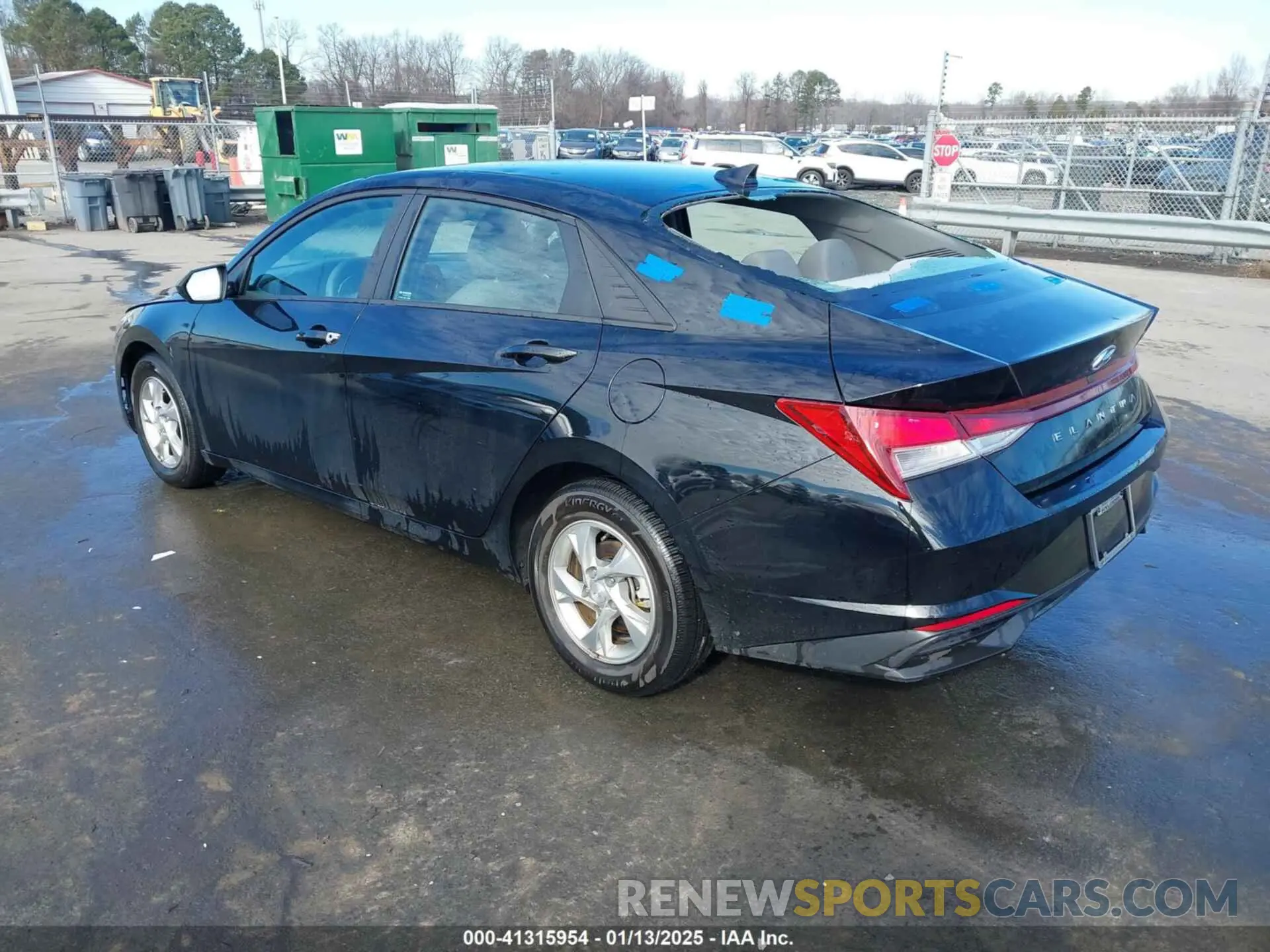 3 Photograph of a damaged car KMHLL4AG7PU600066 HYUNDAI ELANTRA 2023