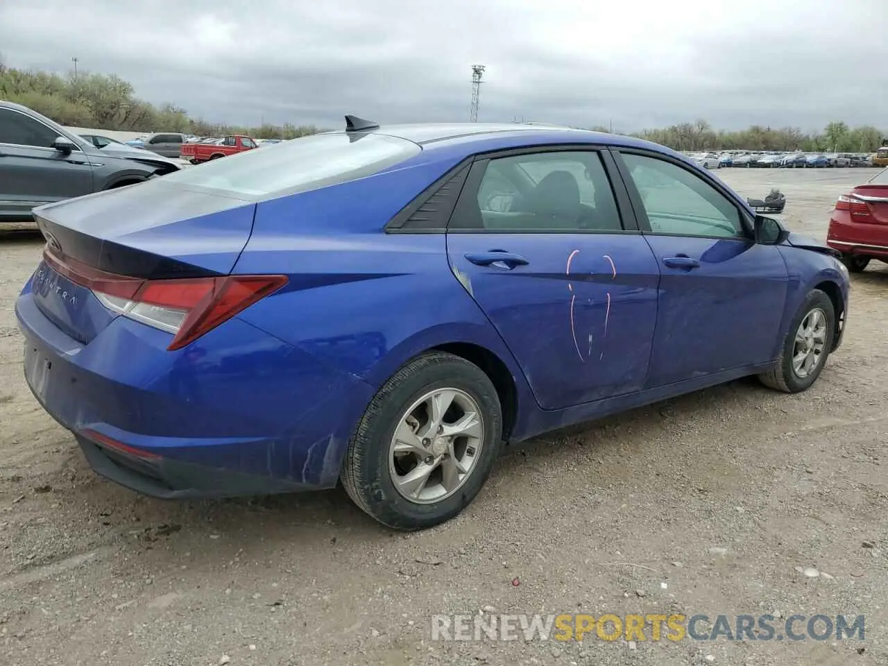 3 Photograph of a damaged car KMHLL4AG8PU531050 HYUNDAI ELANTRA 2023