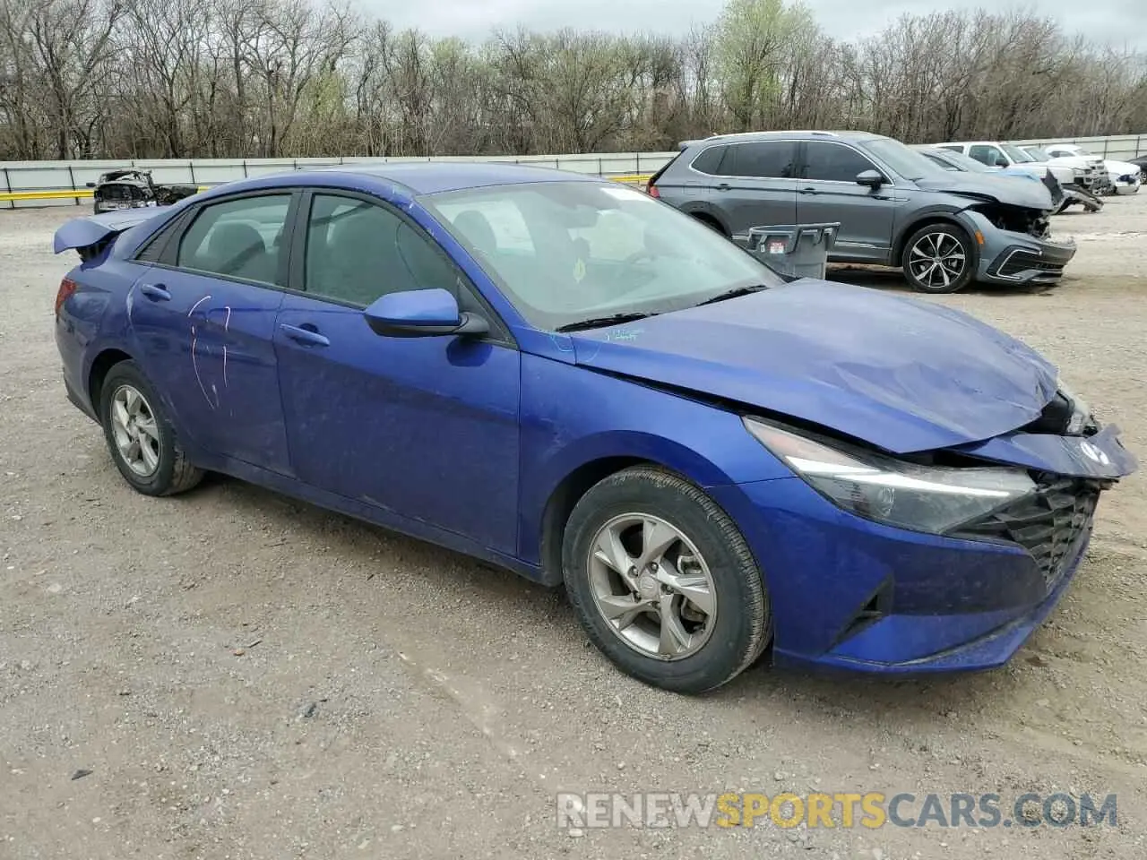 4 Photograph of a damaged car KMHLL4AG8PU531050 HYUNDAI ELANTRA 2023