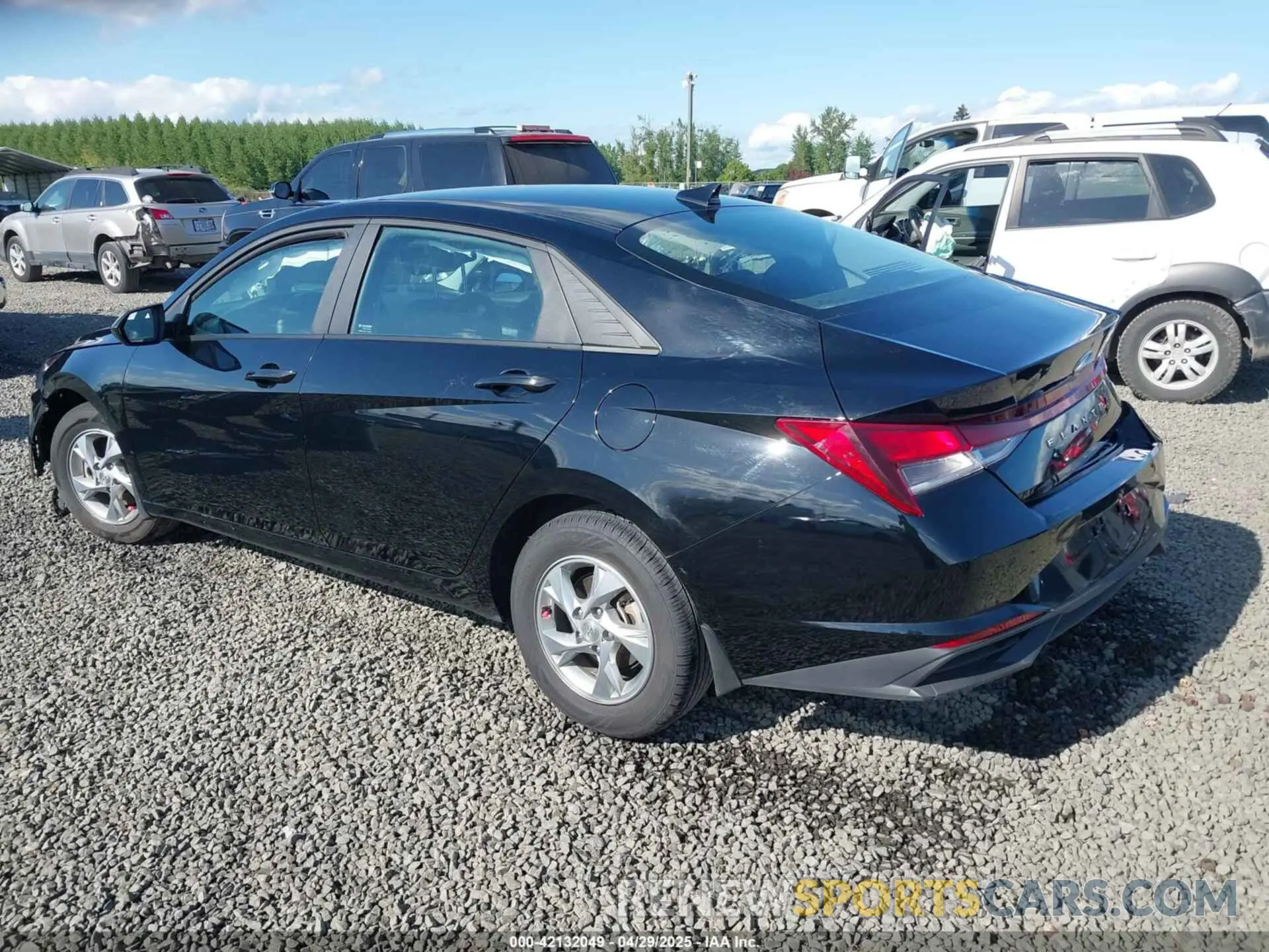 3 Photograph of a damaged car KMHLL4AG8PU533056 HYUNDAI ELANTRA 2023