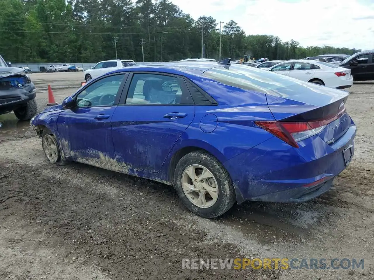 2 Photograph of a damaged car KMHLL4AG8PU542114 HYUNDAI ELANTRA 2023