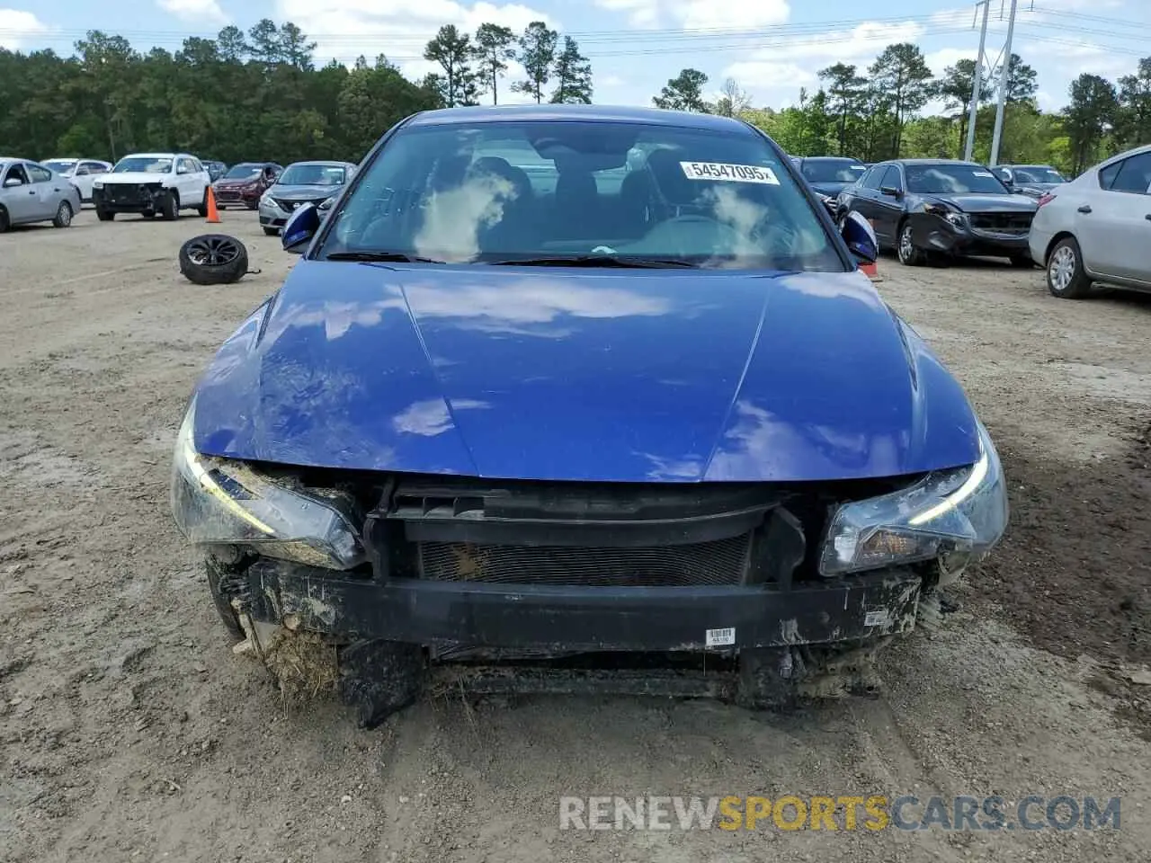 5 Photograph of a damaged car KMHLL4AG8PU542114 HYUNDAI ELANTRA 2023
