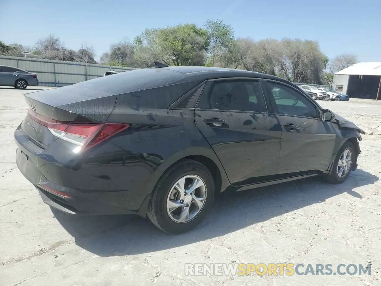 3 Photograph of a damaged car KMHLL4AG8PU553632 HYUNDAI ELANTRA 2023