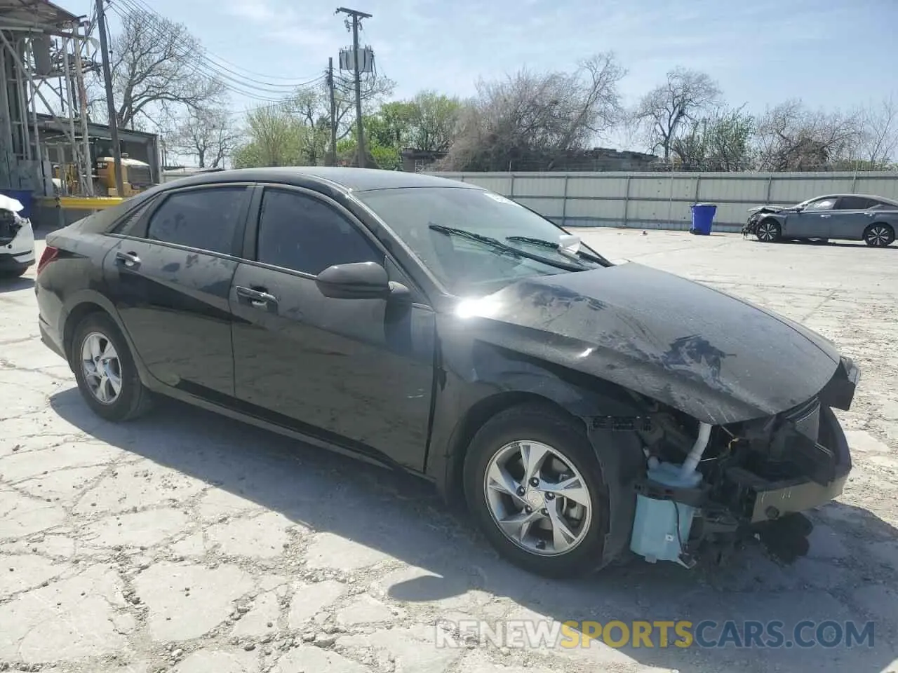4 Photograph of a damaged car KMHLL4AG8PU553632 HYUNDAI ELANTRA 2023