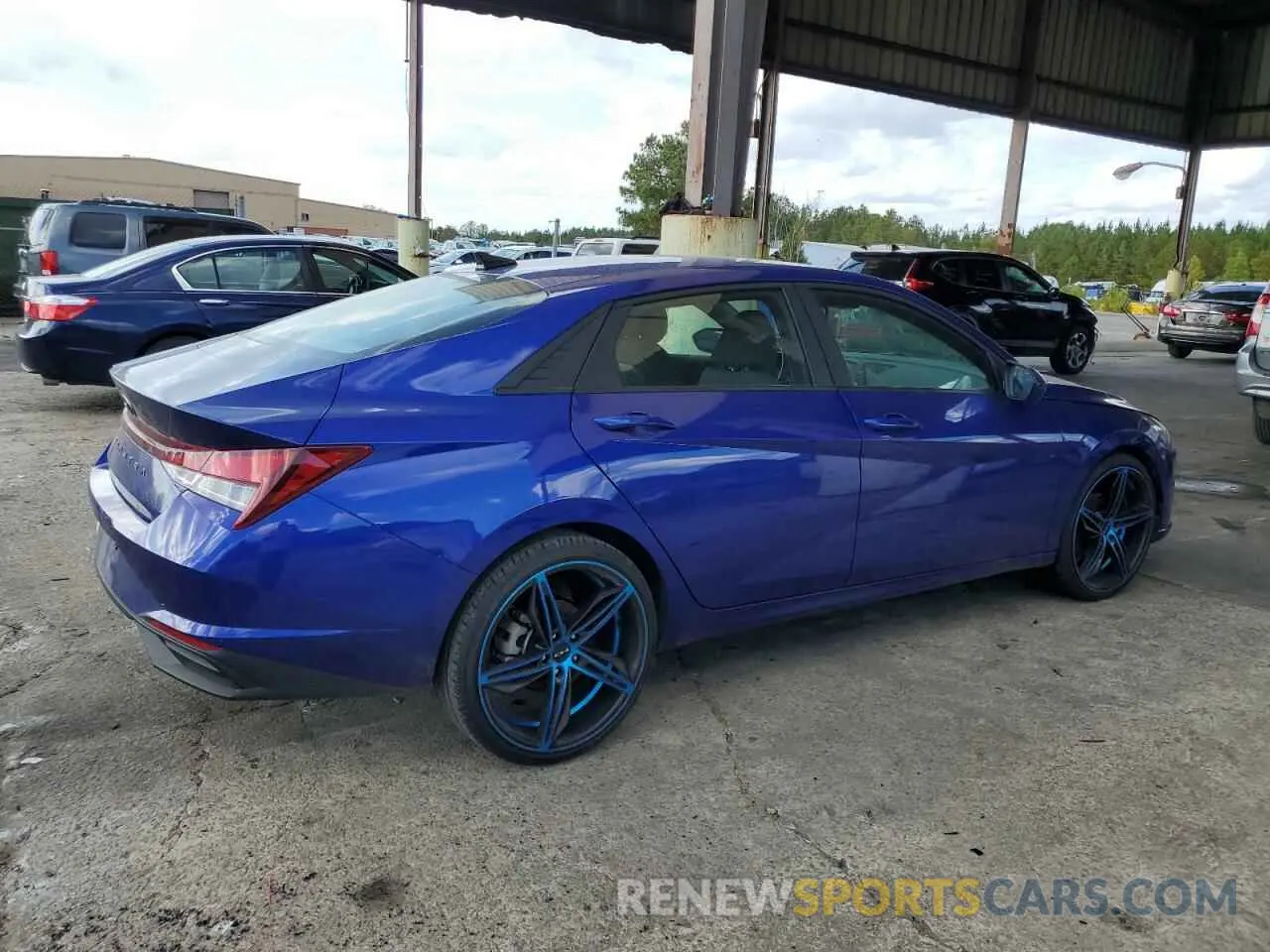 3 Photograph of a damaged car KMHLL4AG8PU563187 HYUNDAI ELANTRA 2023